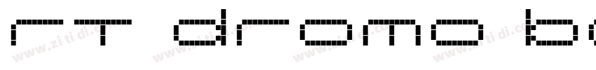 RT Dromo Book字体转换
